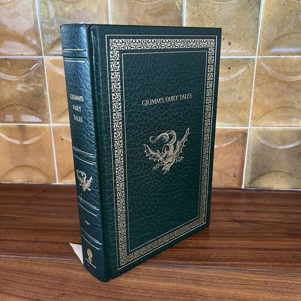 Grimm's Fairy Tales Leather Bound Hardcover Book Borders Classics 2001